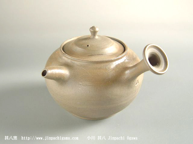 茶道具、急須、花器、煎茶道具、土瓶等の陶芸作家、小川甚八の陶芸作品 